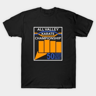 All Valley Karate Championship 50th Anniversay T-Shirt